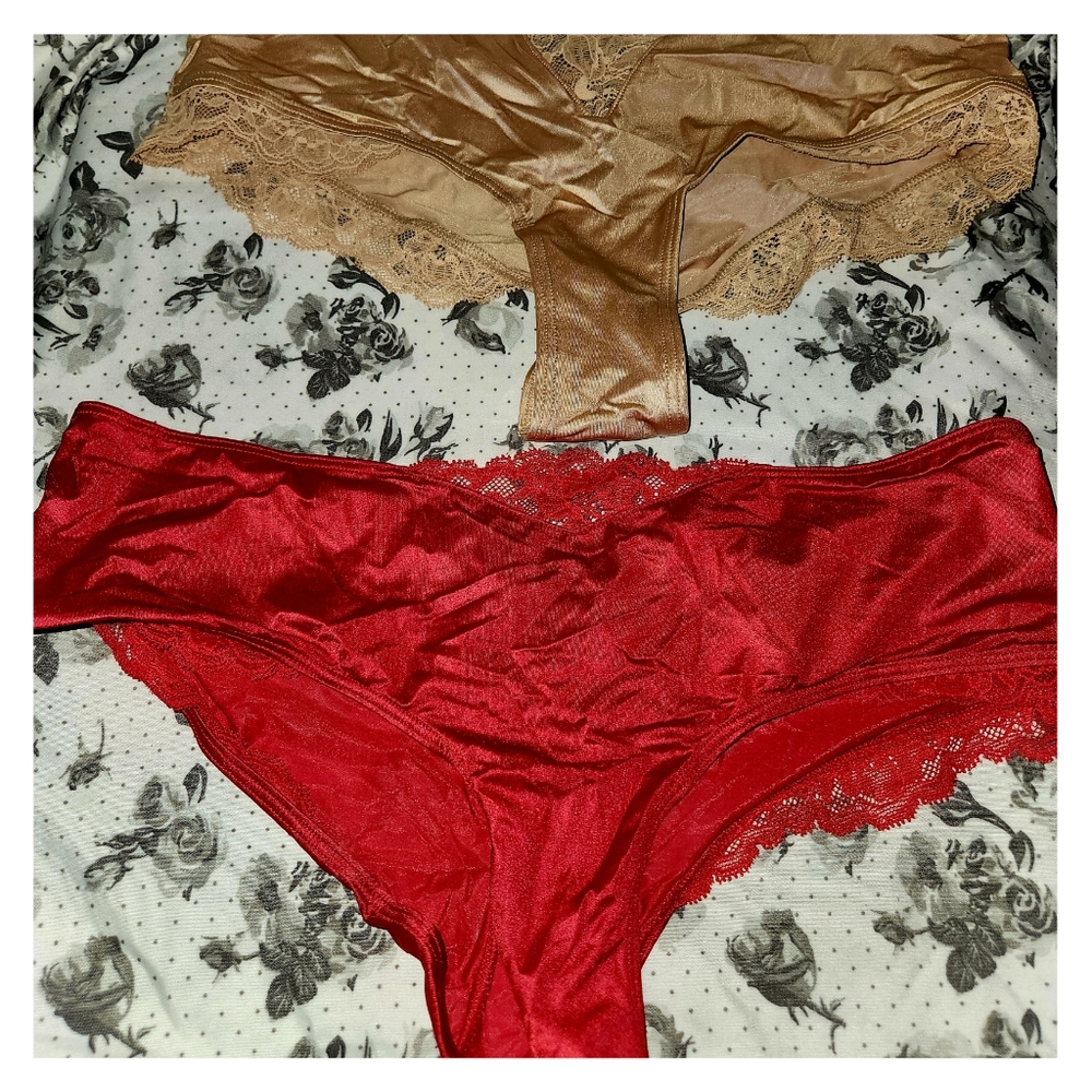 Bundle of two Victoria secret panties size medium..